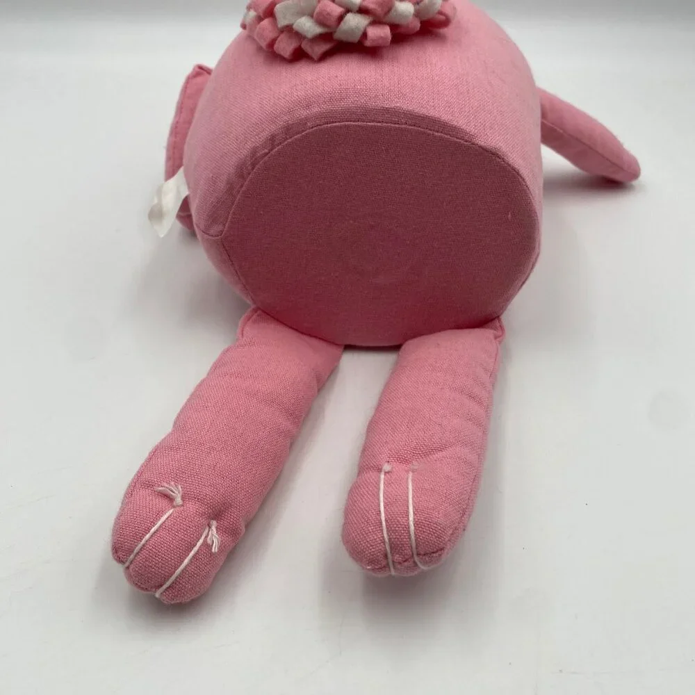 Target Pink Shelf Sitter Sitting Bunny Rabbit Plush Easter Holiday Decor 14